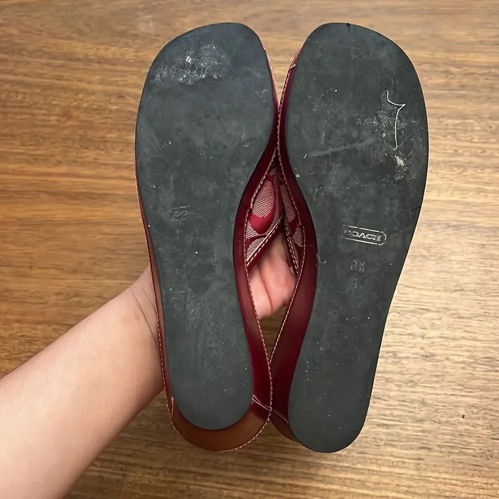 Coach wedges  - Picture 4 of 4
